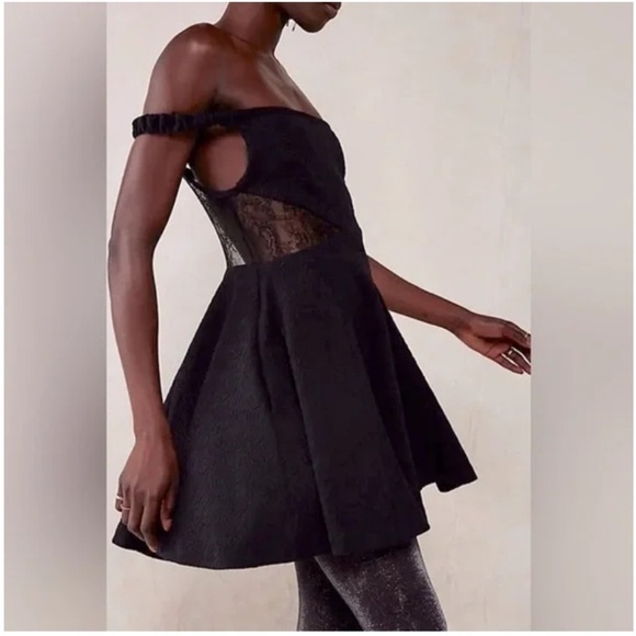 Free People Dresses & Skirts - Free People Brooklyn Mini Skater Dress With Pockets NWOT